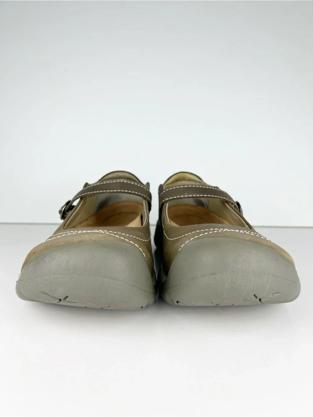 Keen Presidio II Mary Jane Brown Leather Gorpcore Hiking Comfort Shoes - Picture 3 of 11